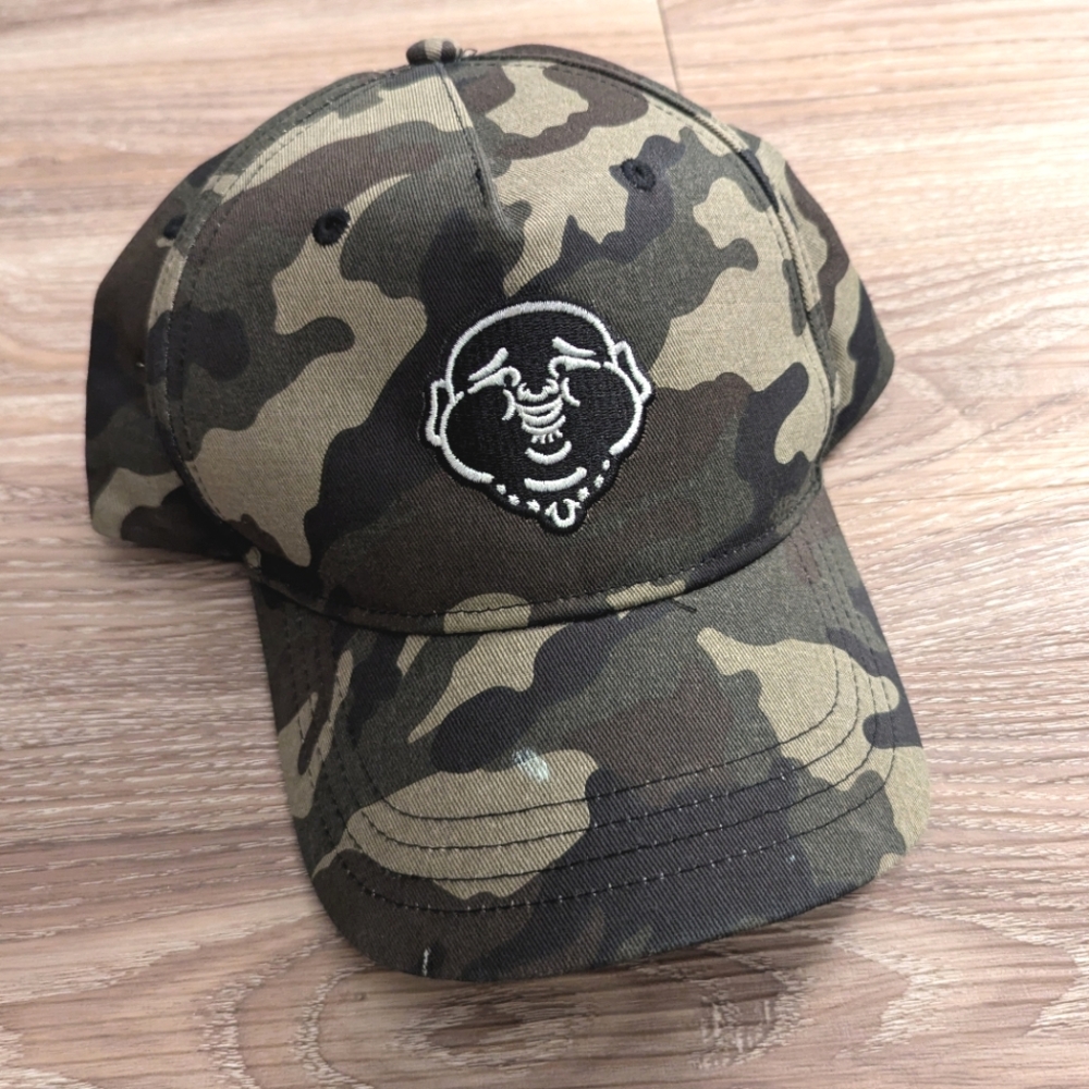 True Religion Camo snapback dad hat